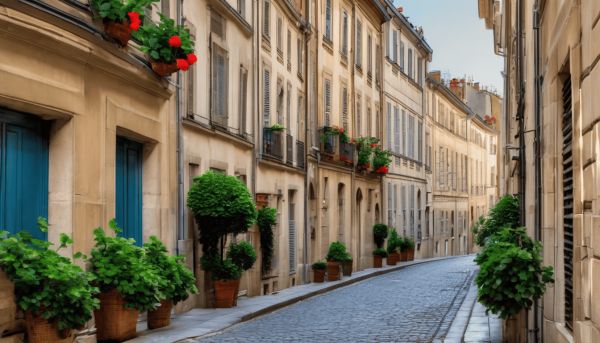 Un aperçu de la rue des Marronniers à Lyon
